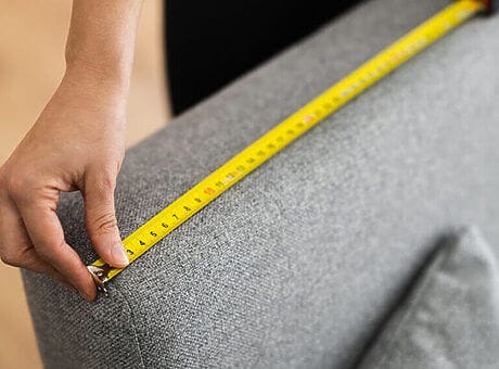 Nieuwe hoekbank? Meten is weten