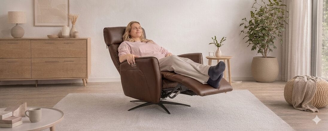 Bruine fauteuils
