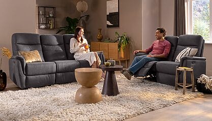 Outletmodel Enzo 3+2-zits Bank