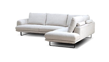 Rhodos witte hoekbank