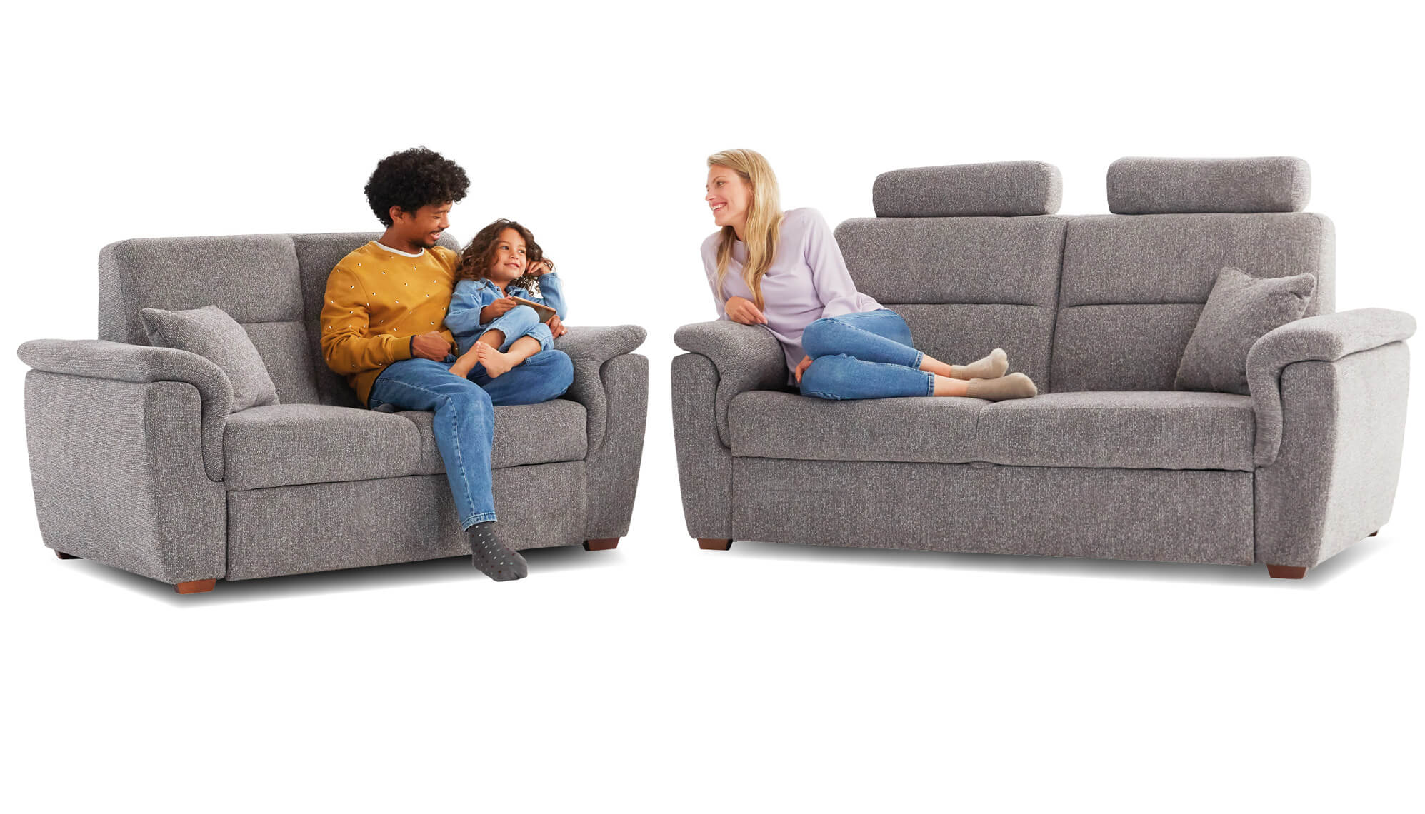 Benito 3-Sitzer + 2-Sitzer Sofas