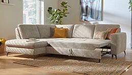 Graue Schlafsofas