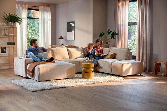 Beige Wohnlandschaft kaufen? | Auf Vorrat