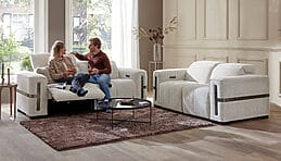 Gerades Sofas
