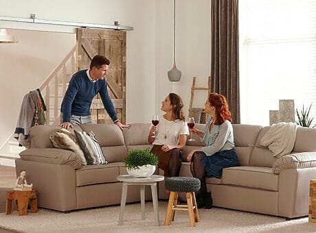 Welches Sofa für kleines Wohnzimmer