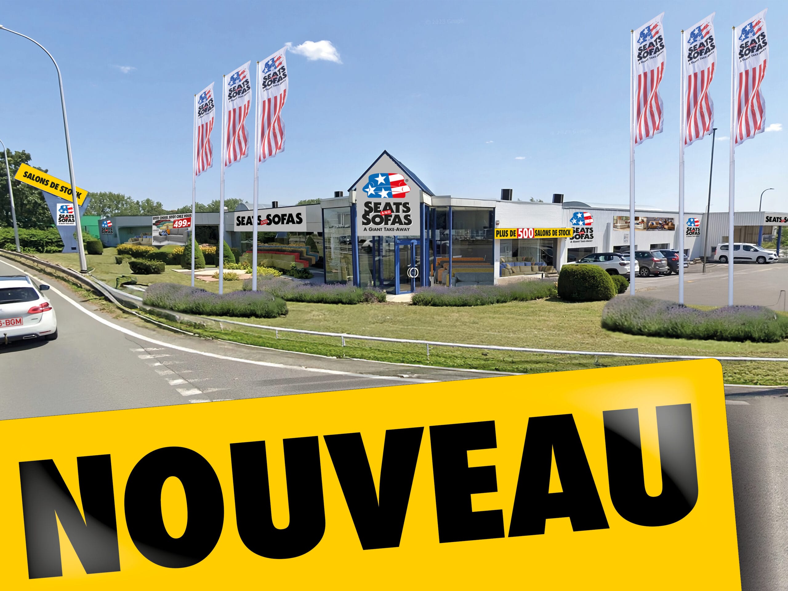 Seats and Sofas Megastore Charleroi-Gosselies